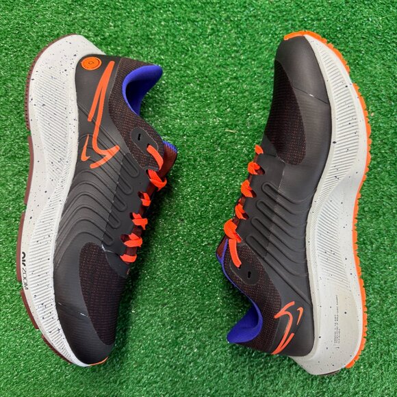 Nike Air Zoom Pegasus 38 Black Orange Mens Running DC4073-003 NEW Sz 9 - Picture 3 of 5